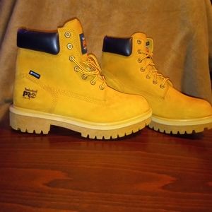 Timberland PRO Steel toe boots.